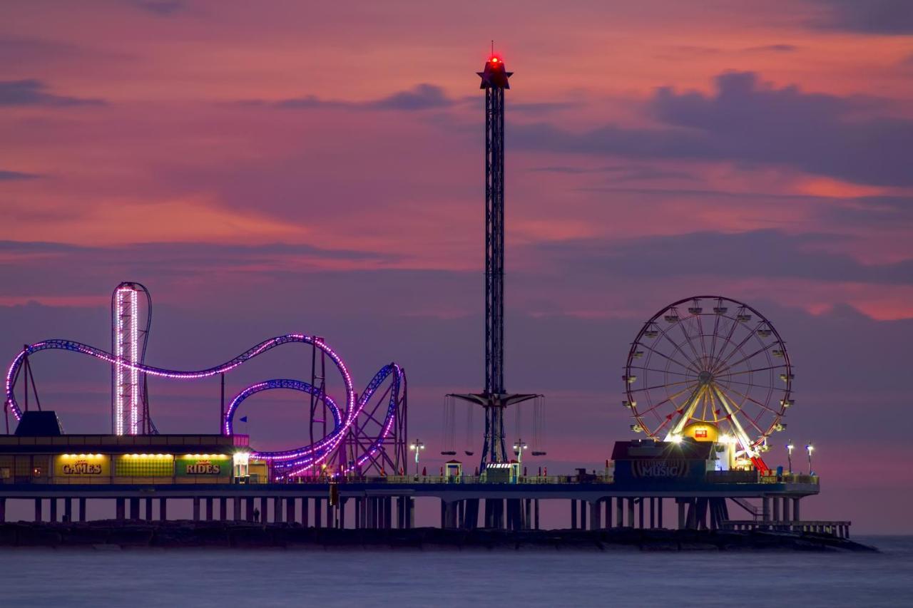 Sky Blue Beach Galveston Exterior foto